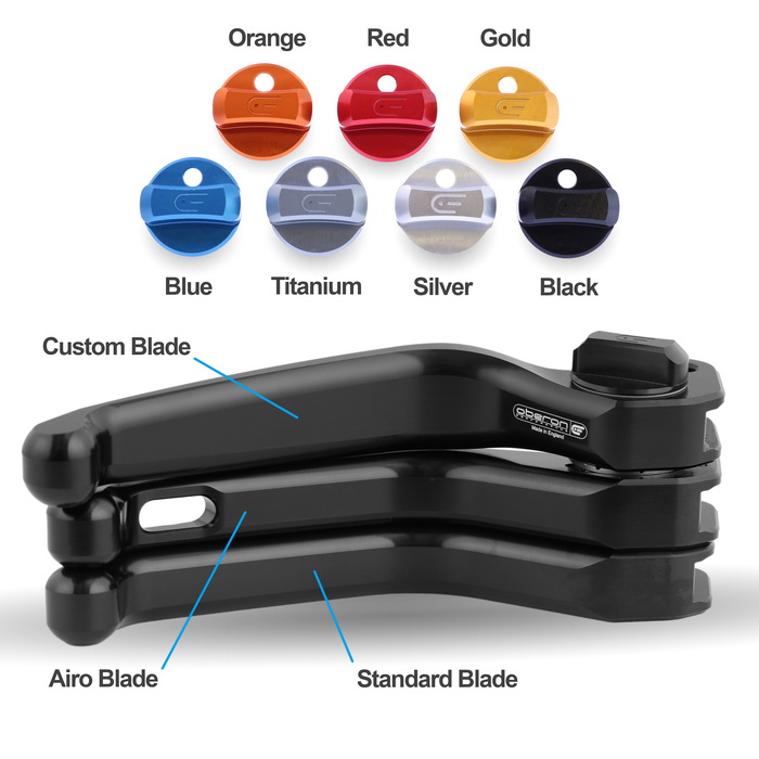 Harley Davidson Adjustable Clutch Lever LEVC080 by Oberon Performance